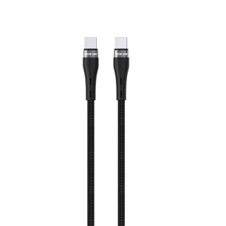 کابل شارژ type-c کنفی ۶۰ وات گرین لاین مدل GNBRUSCTCBK طول 1 متر